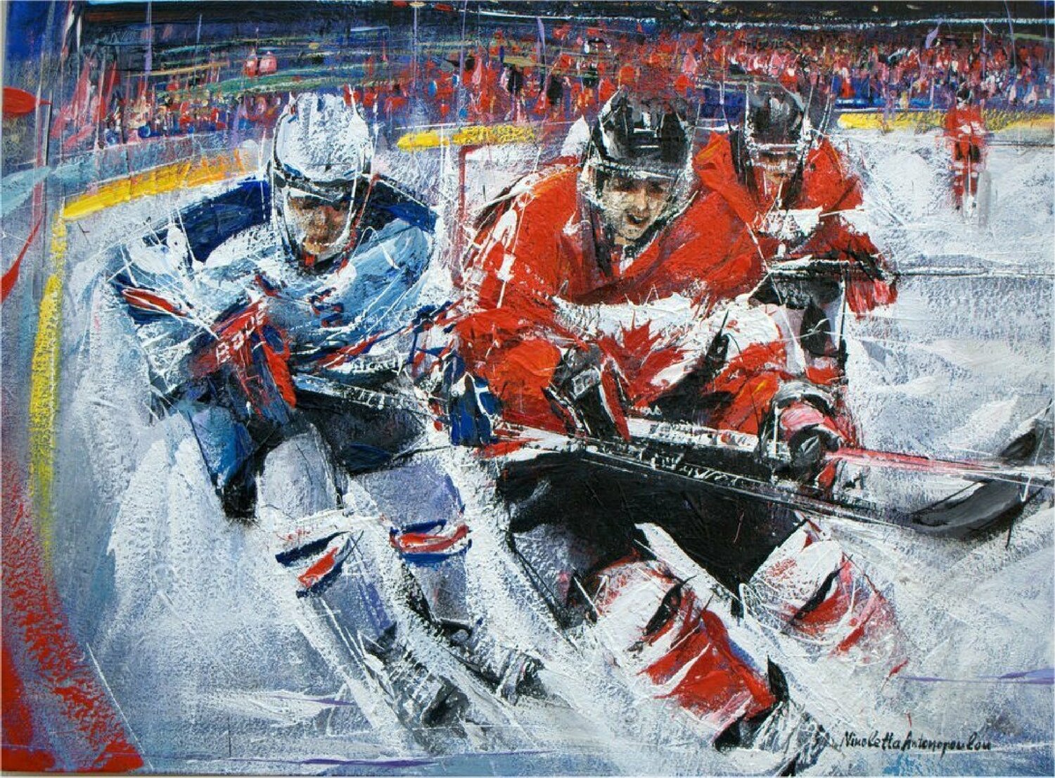 Ice hockey Nikoletta Antonopoulou