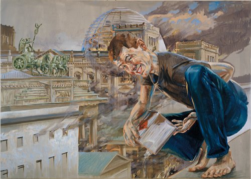 Wenn Marinus wiederkommt.... di Sigurd Wendland, Pittura in vendita su Singulart