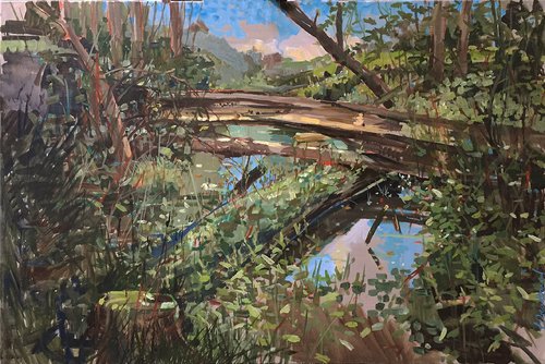 Urwald van Sigurd Wendland, Schilderij te koop op Singulart