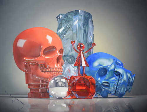 Vanitas Still Life di Alexander Lufer, Pittura in vendita su Singulart