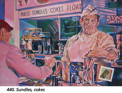 Sundles, cokes van Jean-François Vautrin, Schilderij te koop op Singulart