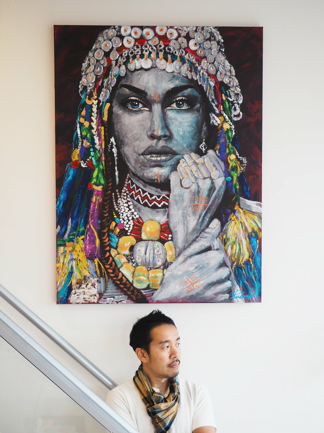 Berber - Amazigh in Morocco by Tadaomi Kawasaki (2019) : Painting