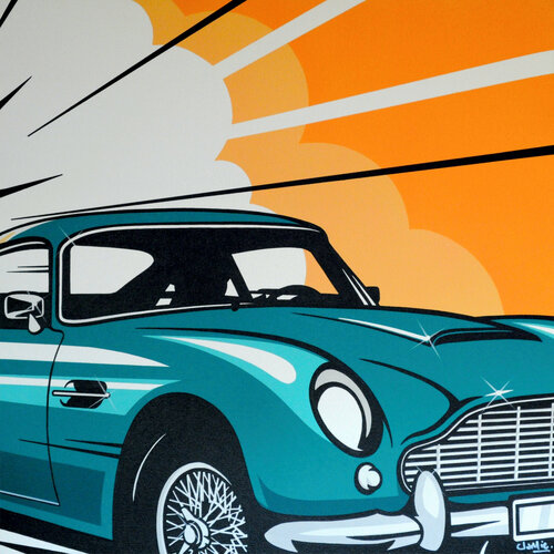 The Chase van Jamie Lee, Schilderij te koop op Singulart