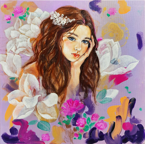 Secret garden di Eury (Yeahgean) Kim, Pittura in vendita su Singulart