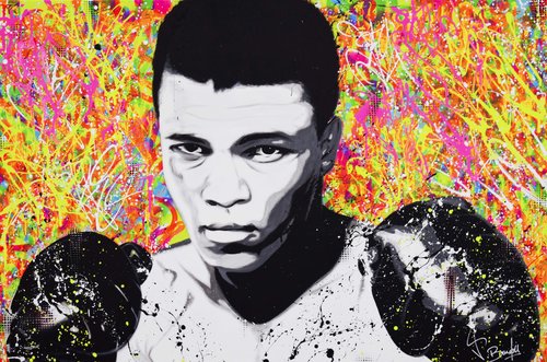 MOHAMED ALI van Vincent Bardou, Schilderij te koop op Singulart