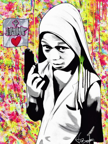 I WANT LOVE van Vincent Bardou, Schilderij te koop op Singulart