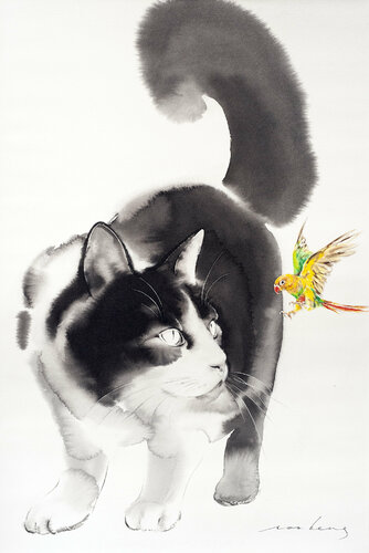 Oops Encounter2 par Soo Beng Lim, Dessin en vente sur Singulart