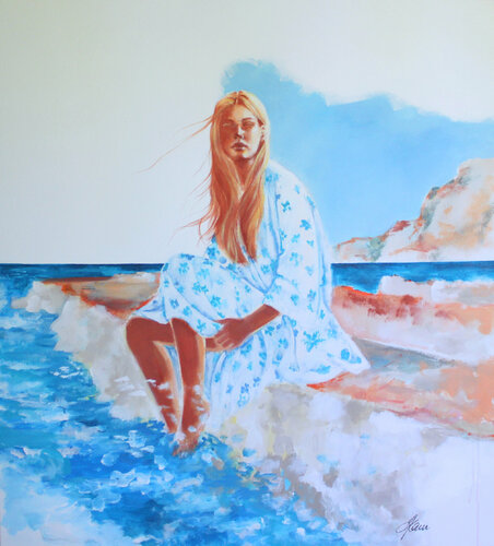 13 Beaches di Petra Kaindel, Pittura in vendita su Singulart