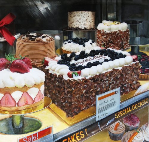 Cakes!!! von Vincent Gautier, Malerei kaufen auf Singulart