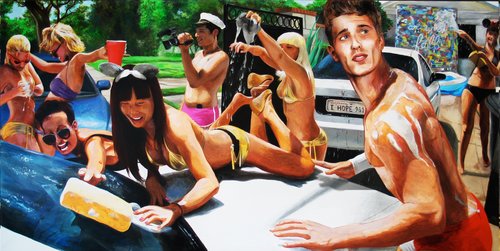 Carwash de Vincent Gautier, Pintura a la venta en Singulart