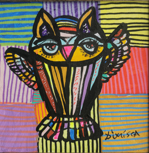 OWL 2 di Laurentiu Dimisca, Pittura in vendita su Singulart