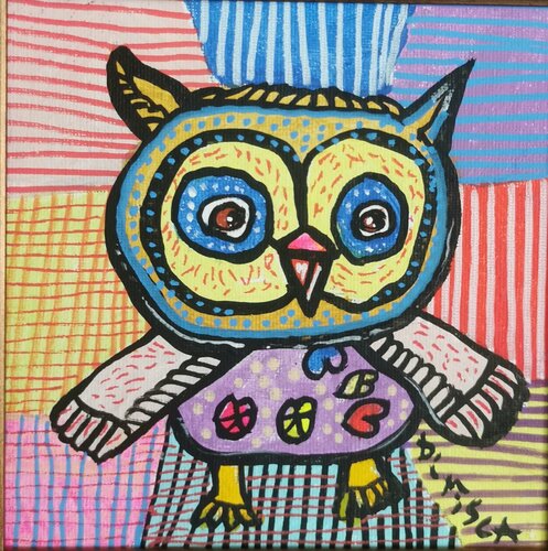 OWL 5 di Laurentiu Dimisca, Pittura in vendita su Singulart