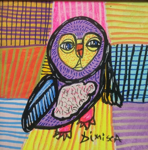 OWL 9 di Laurentiu Dimisca, Pittura in vendita su Singulart