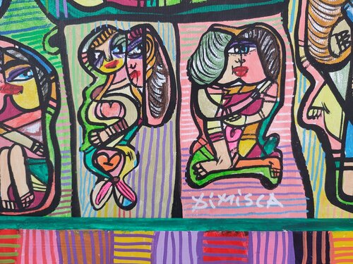 Love at First Sight 1 by Laurentiu Dimisca, Painting for Sale on Singulart