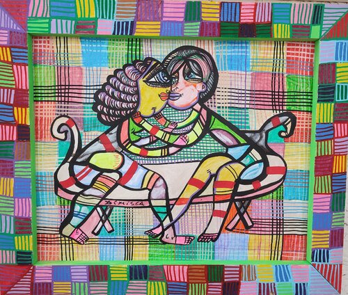 Love at First Sight 2 van Laurentiu Dimisca, Schilderij te koop op Singulart