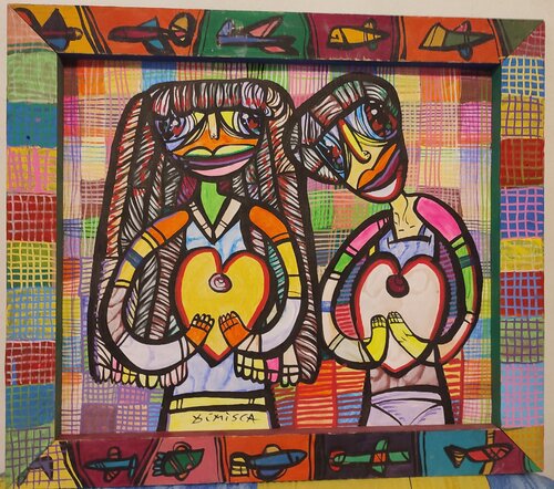 Love at First Sight 12 van Laurentiu Dimisca, Schilderij te koop op Singulart