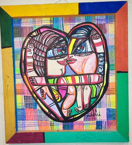Love at First Sight 14 van Laurentiu Dimisca, Schilderij te koop op Singulart