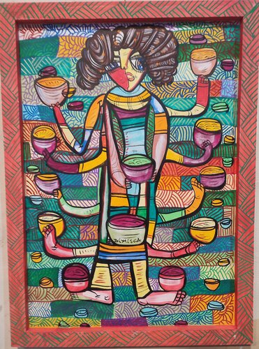 "The Great Soup Maker" von Laurentiu Dimisca, Malerei kaufen auf Singulart