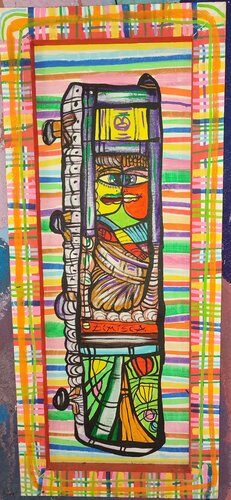 Artificial Intelligence van Laurentiu Dimisca, Schilderij te koop op Singulart