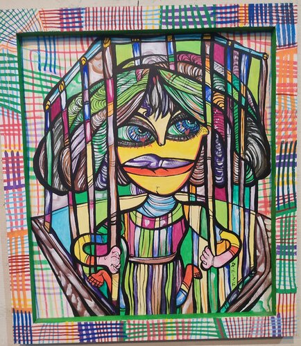 Locked in Life de Laurentiu Dimisca, Pintura a la venta en Singulart