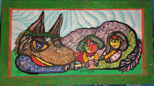 Fantastic Love van Laurentiu Dimisca, Schilderij te koop op Singulart