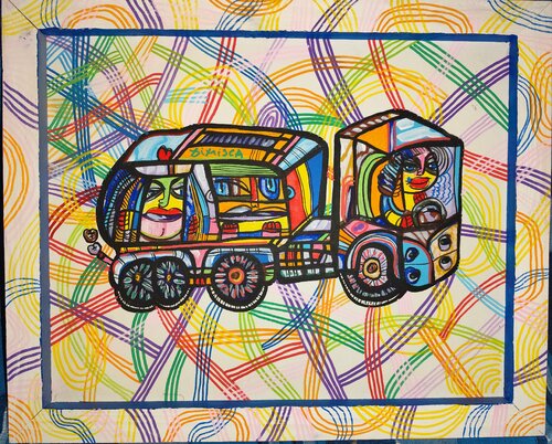 I Carry Love di Laurentiu Dimisca, Pittura in vendita su Singulart