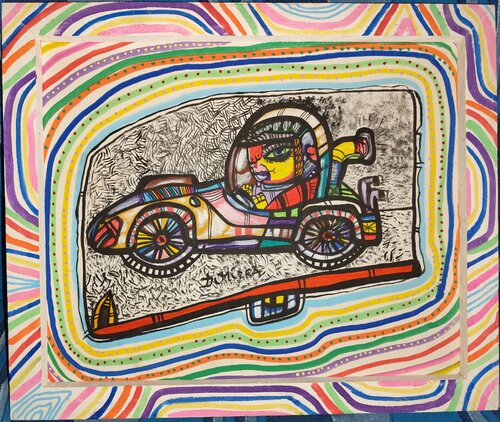 Where am I going to? In What Direction of my Life?! di Laurentiu Dimisca, Pittura in vendita su Singulart