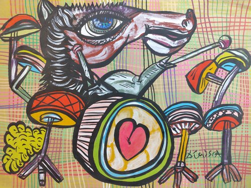 Music of Love 2 de Laurentiu Dimisca, Pintura a la venta en Singulart