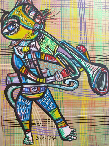 Music of Love 3 von Laurentiu Dimisca, Malerei kaufen auf Singulart