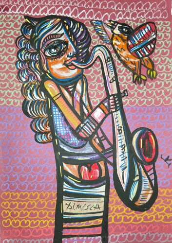 Music of Love 16 di Laurentiu Dimisca, Pittura in vendita su Singulart