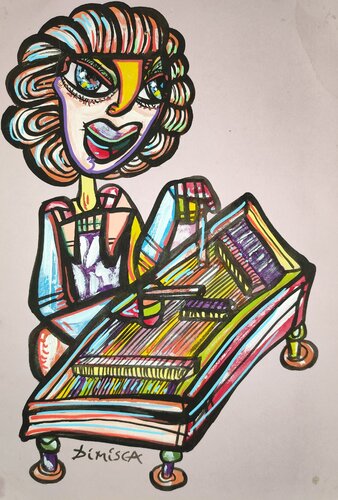 Music of Love 17 von Laurentiu Dimisca, Malerei kaufen auf Singulart