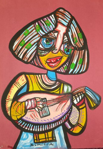 Music of Love 20 di Laurentiu Dimisca, Pittura in vendita su Singulart