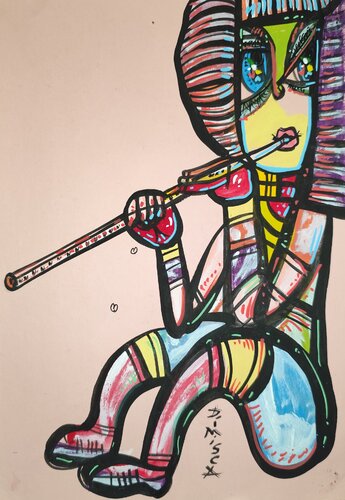 Music of Love 21 par Laurentiu Dimisca, Peinture en vente sur Singulart