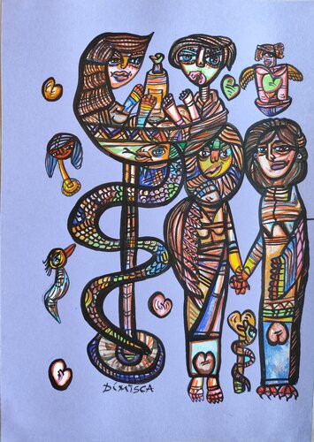 God's Garden von Laurentiu Dimisca, Malerei kaufen auf Singulart