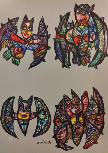Batman Forever von Laurentiu Dimisca, Malerei kaufen auf Singulart