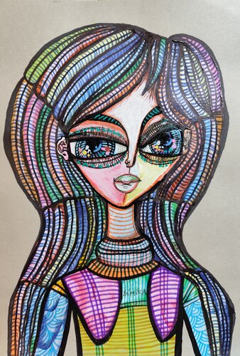 Inner Light van Laurentiu Dimisca, Schilderij te koop op Singulart