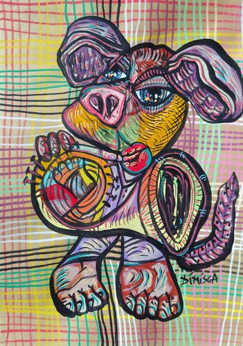Music of Love 05 de Laurentiu Dimisca, Pintura a la venta en Singulart