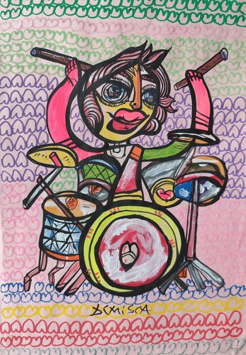 Music of Love 011 de Laurentiu Dimisca, Pintura a la venta en Singulart