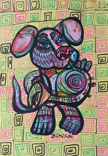 Music of Love 014 de Laurentiu Dimisca, Pintura a la venta en Singulart