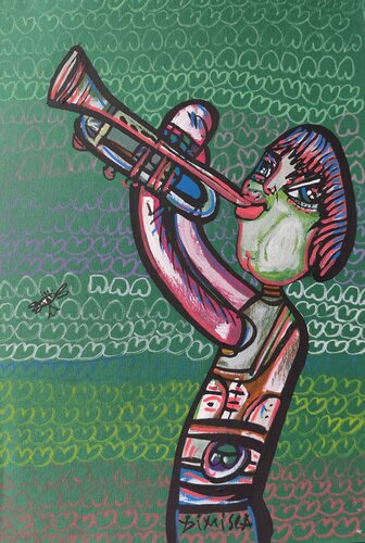 Music of Love 024 by Laurentiu Dimisca, Painting for Sale on Singulart