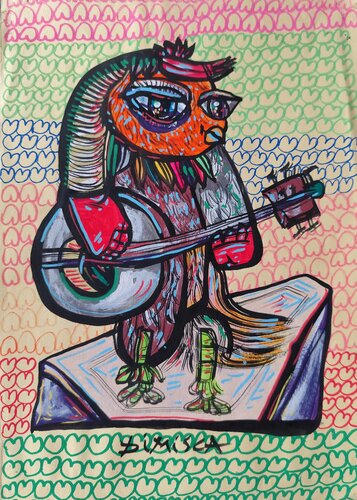 Music of Love 029 par Laurentiu Dimisca, Peinture en vente sur Singulart