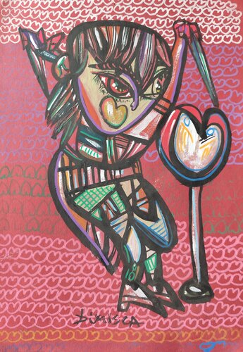 Music of Love 033 par Laurentiu Dimisca, Peinture en vente sur Singulart