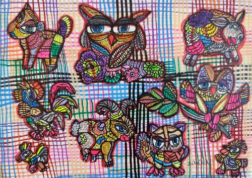 The Instinct Matrix de Laurentiu Dimisca, Pintura a la venta en Singulart