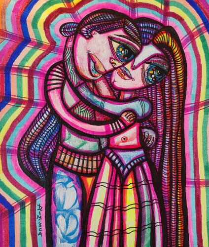 I belong to you ,you belong to me 3 von Laurentiu Dimisca, Malerei kaufen auf Singulart