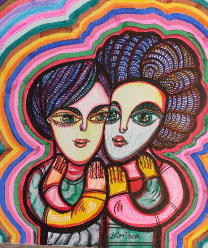 I belong to you ,You belong to me 10 von Laurentiu Dimisca, Malerei kaufen auf Singulart