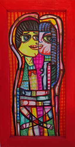 Inside your love par Laurentiu Dimisca, Peinture en vente sur Singulart