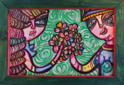 He loves me! di Laurentiu Dimisca, Pittura in vendita su Singulart