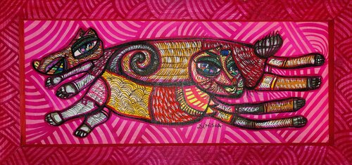 I'm running after you, my love von Laurentiu Dimisca, Malerei kaufen auf Singulart