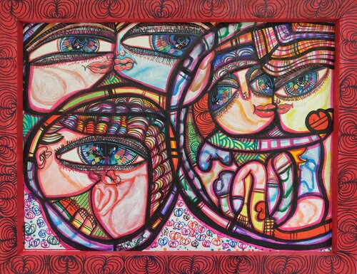 Listen to your Heart par Laurentiu Dimisca, Peinture en vente sur Singulart