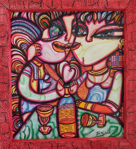 I feel you by Laurentiu Dimisca, Painting for Sale on Singulart